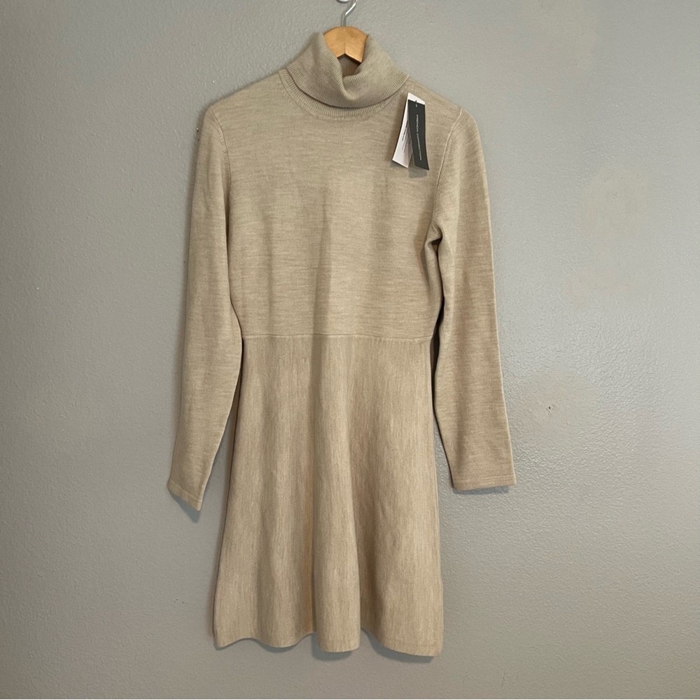 NWT French Connection Turtleneck Sweater Dress M